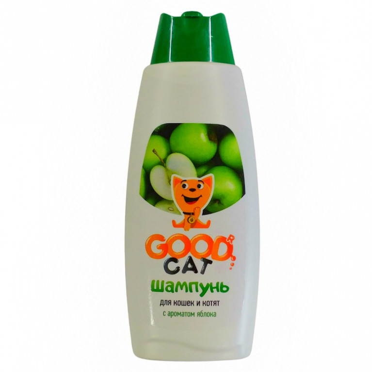 GOOD CAT Шампунь для кошек и котят с ароматом яблока 250 мл